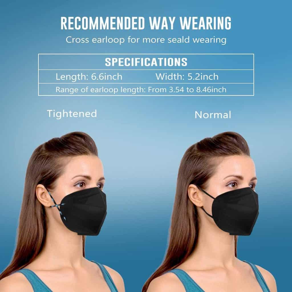 💨 KN95 Safety Face Masks – Soft, Breathable & Multi-Color