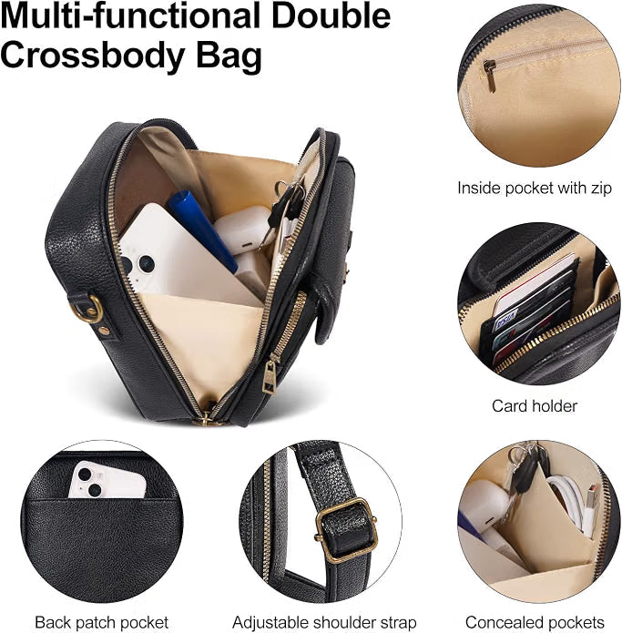 🎒 49% OFF NOW! 🧳 Anti-Theft Messenger Bag – Built-In Wallet & Multi-Pocket Design