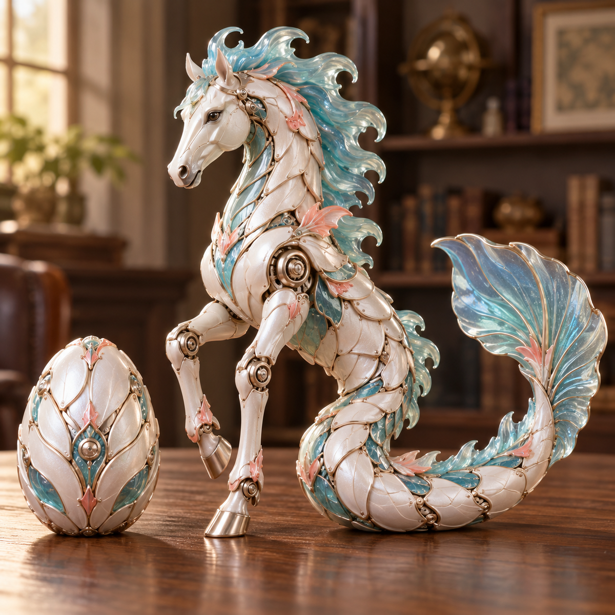 🔥 HOT SALE 🥚🐉 2-in-1 Mythical Beast Transforming Egg Figure – 7 Fantasy Designs ✨