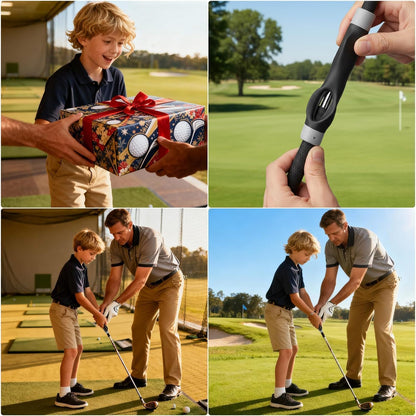 💥 Golf Grip Trainer - Golf Swing Aid Club Attachment for Correct Hand Placement