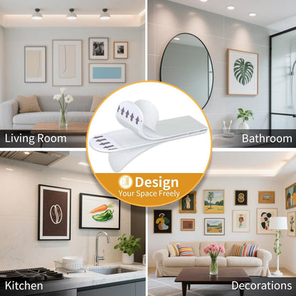 Damage-Free Sticky Picture Hanging Strips🖼️✨