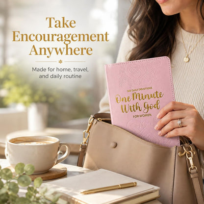 One Minute With God for Women – Daily Devotional & Prayer Journal 2026