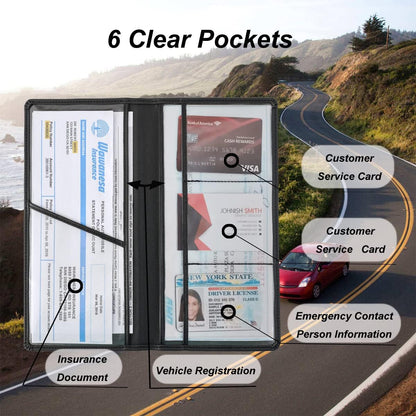 ✨Car Registration & Insurance Card Holder
