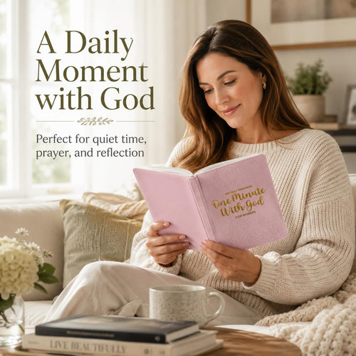 One Minute With God for Women – Daily Devotional & Prayer Journal 2026