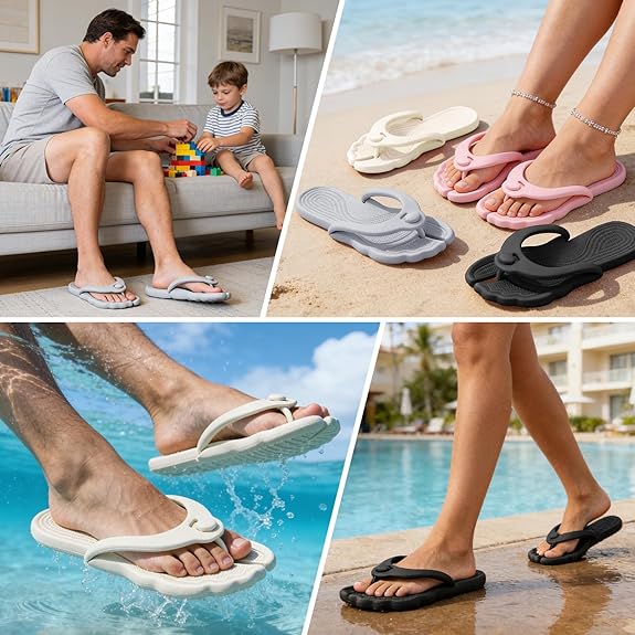 Soft Comfortable Rubber Flip Flop🏖️🩴