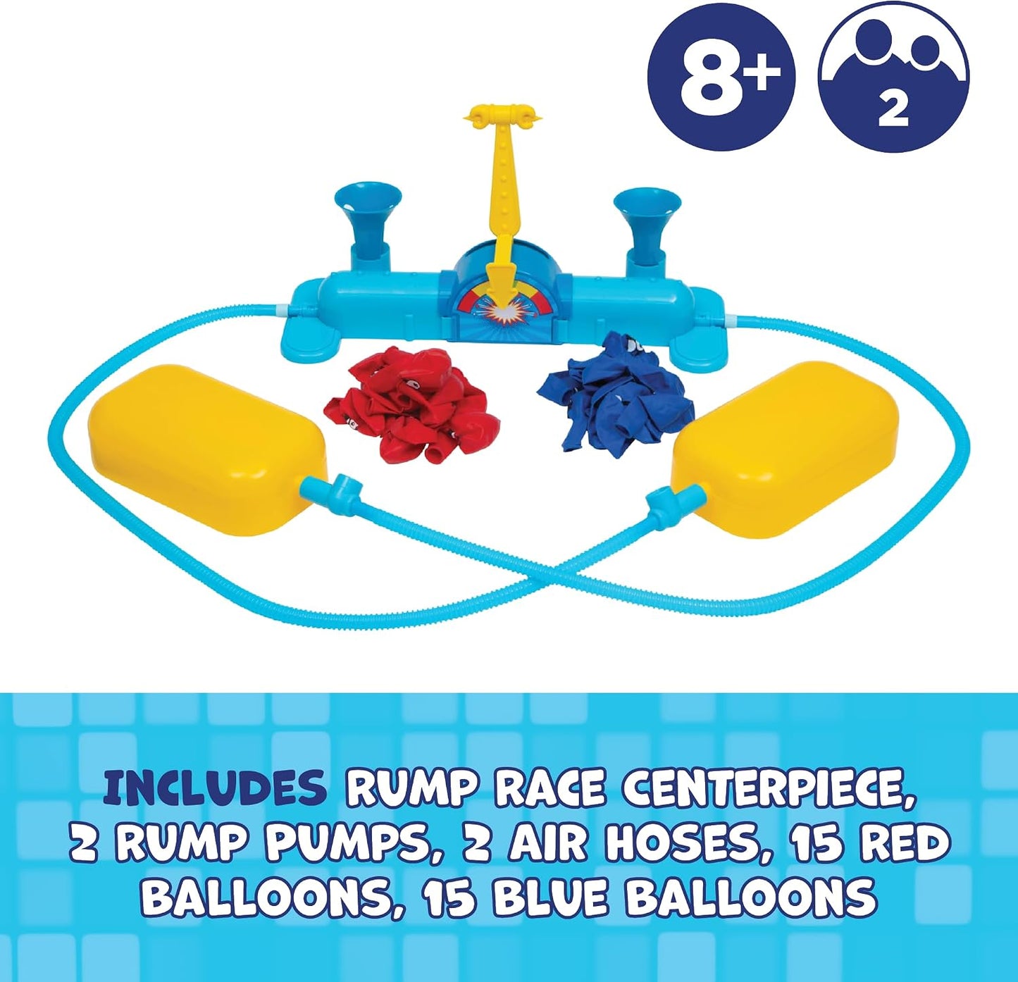 Rump Race Balloon Popping Board Game