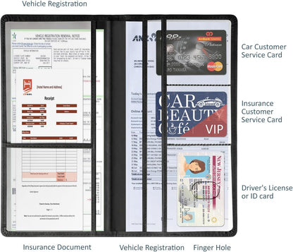 ✨Car Registration & Insurance Card Holder
