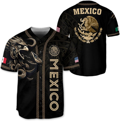 🇲🇽 Mexico Heritage Baseball Jersey – Premium Breathable Fan Shirt | Vintage Mexican Pride Edition