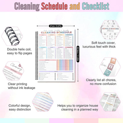 ⏰ADHD Cleaning & Organizing Toolkit - Chore Planner