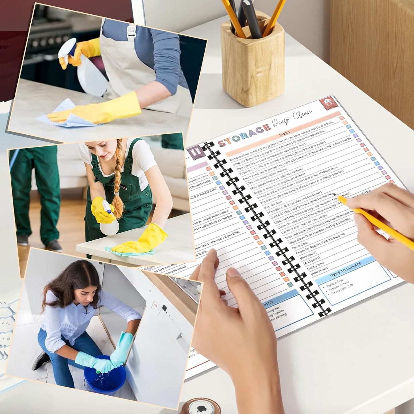 ⏰ADHD Cleaning & Organizing Toolkit - Chore Planner