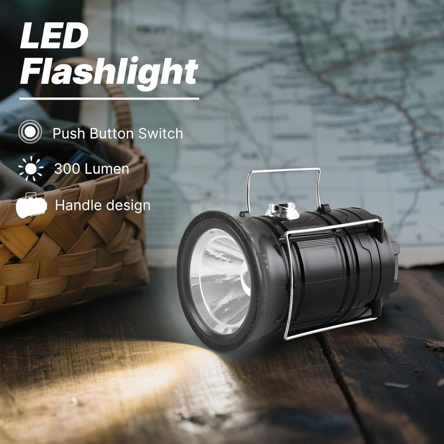 💡Collapsible Portable LED Camping Lantern