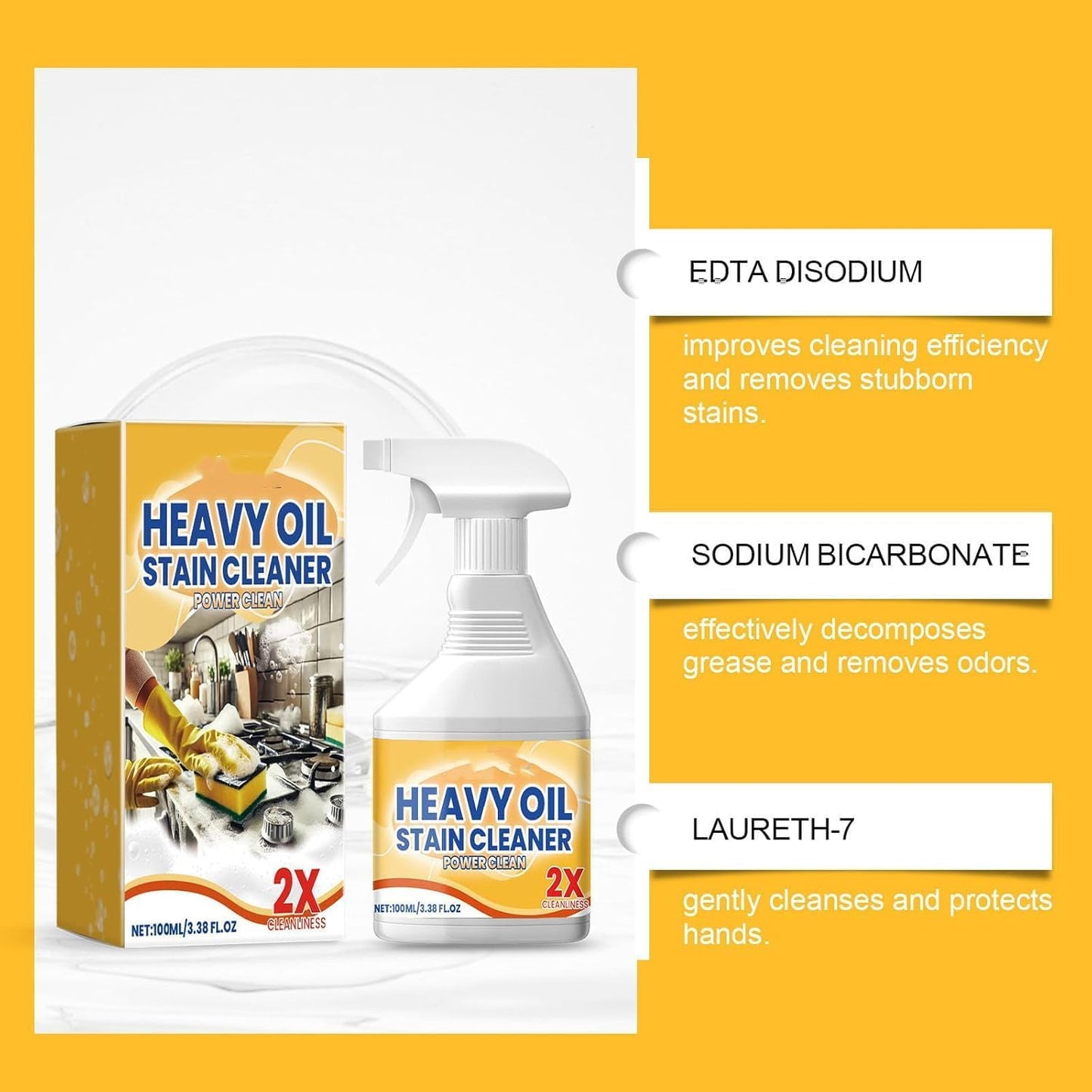 ✨🏡Ultra-Strength Degreaser Cleaner – Tough on Grease, Easy on Surfaces