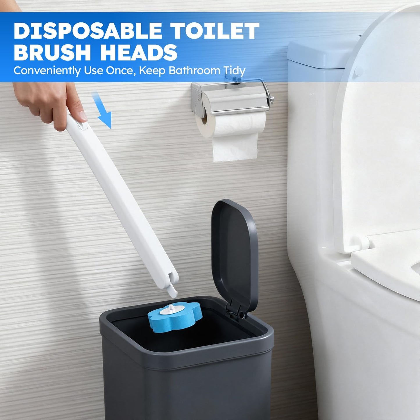 ⚡50K+ SOLD!🚽💦Hands-Free Cleaning Gadget🧽Disposable toilet cleaning tool💦