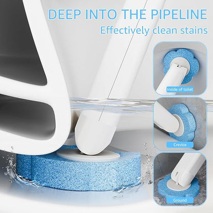 ⚡50K+ SOLD!🚽💦Hands-Free Cleaning Gadget🧽Disposable toilet cleaning tool💦