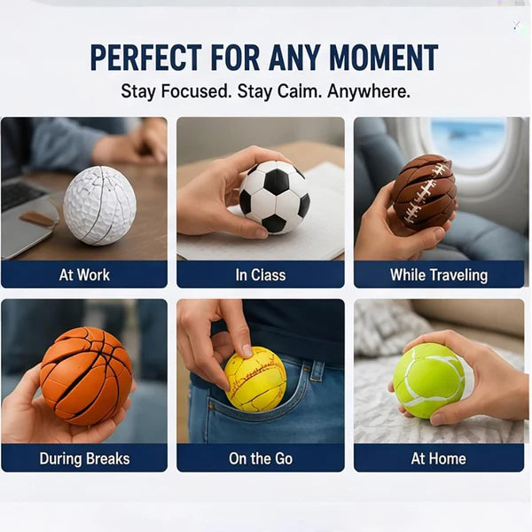 ⚾Last Day 60% OFF - Baseball Fidget Ball Toy
