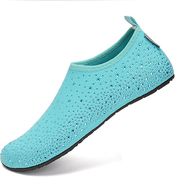 Women's Rhinestone Mesh Slip On Walking Shoes🏖️