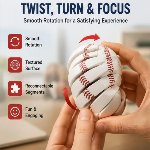 ⚾Last Day 60% OFF - Baseball Fidget Ball Toy