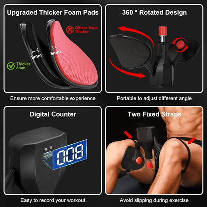 🧘‍♀️49% OFF! 🏋️‍♀️ Pelvic & Inner Thigh Exerciser – Strengthen Core, Improve Posture & Toning, Unisex Design