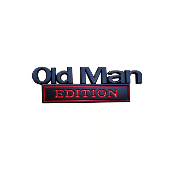 New Year Hot Sale  - 🚗 Old Man Edition Car Emblem