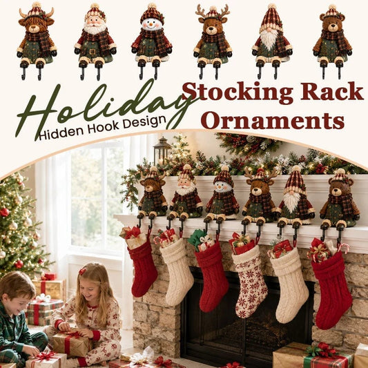 🔥 Flash sale 50% OFF - Christmas Stocking Holder Shelf Sitters (📦Buy 2 Free Shipping)