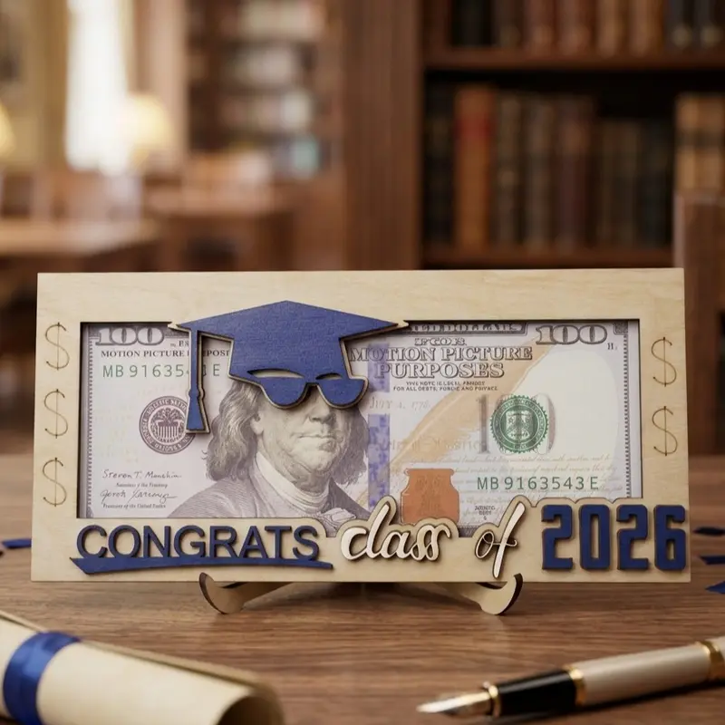 Funny Graduation 2026 Money Holder – Unique Cash Gift Box for the Class of 2026