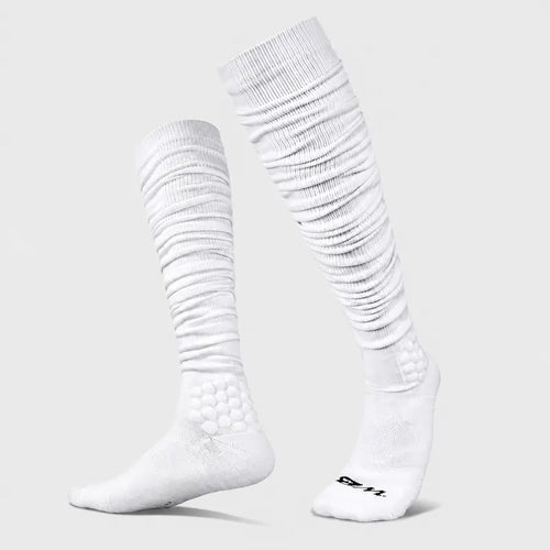 Extra Long High Compression Padded Scrunch Socks