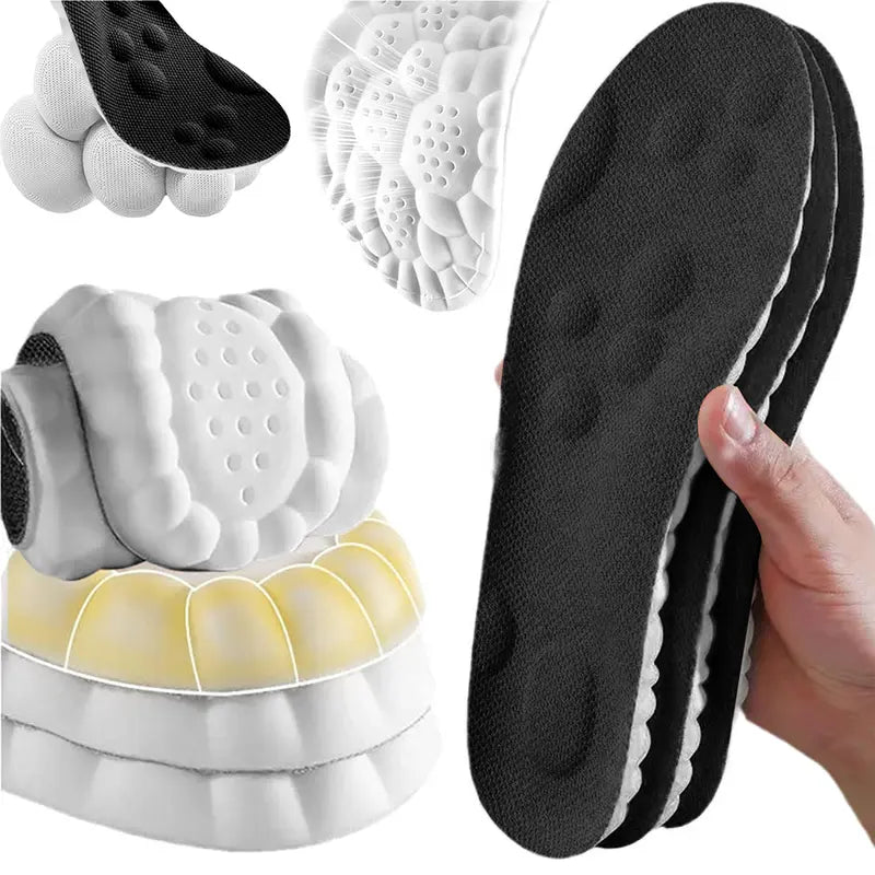 4D Shoe Cloud Insoles for Men Women