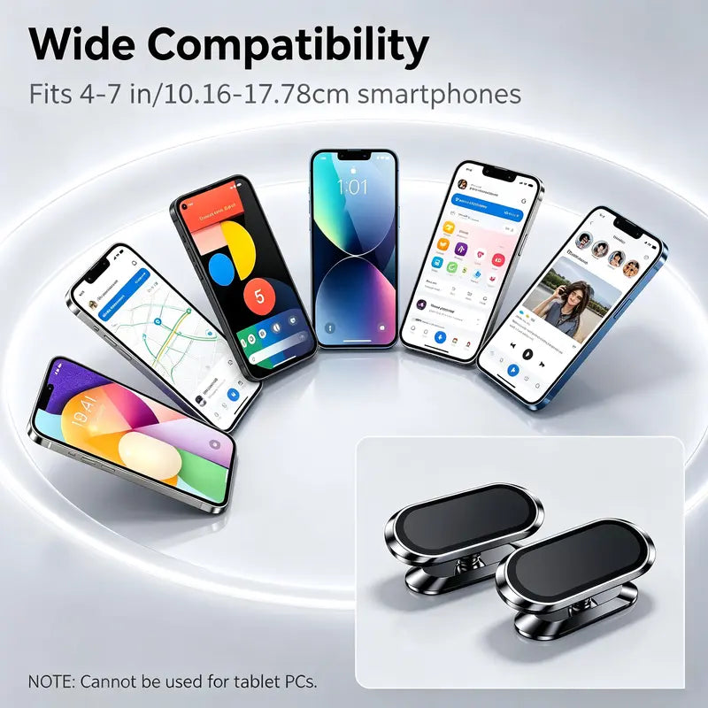 Car magnetic Phone holder Mount Universal Suction Cup Navigation Support Adjustable 360 Rotation
