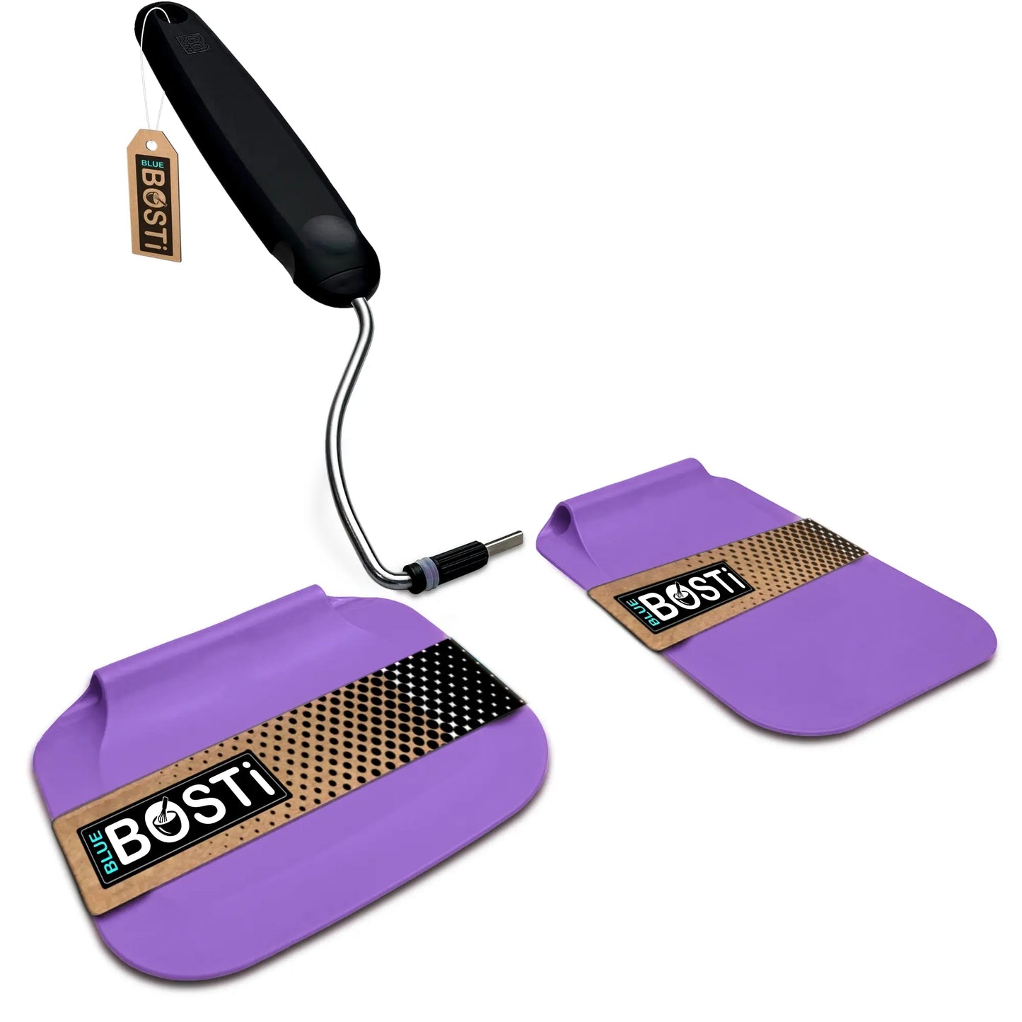 Adaptchula™ - Spatula with adjustable angles, a must have kitchen gadget!  Kitchen accessories should serve a purpose!  Perfect for Air Fryers, griddles and everything in-between! Includes 2 Spatula heads made from PPSU - BPA/BPS and PFAS free.  Non-Toxic