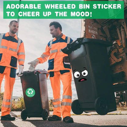 🌱 Eco-Friendly Funny Face Sticker Set