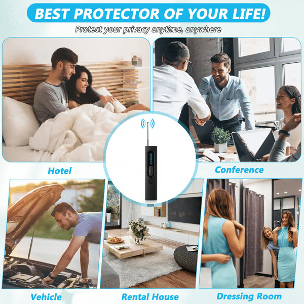 【Protecting your privacy】 Hidden Camera Detectors, GPS Tracker Detector and RF Signal Scanner,  Find Out Hidden GPS Trackers