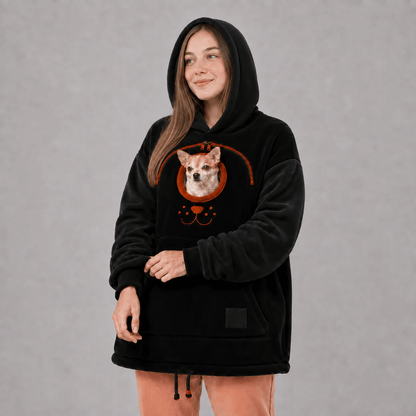 🐾Cozy Pet Carrier Hoodie — Built-In Pouch for Cats & Small Dogs