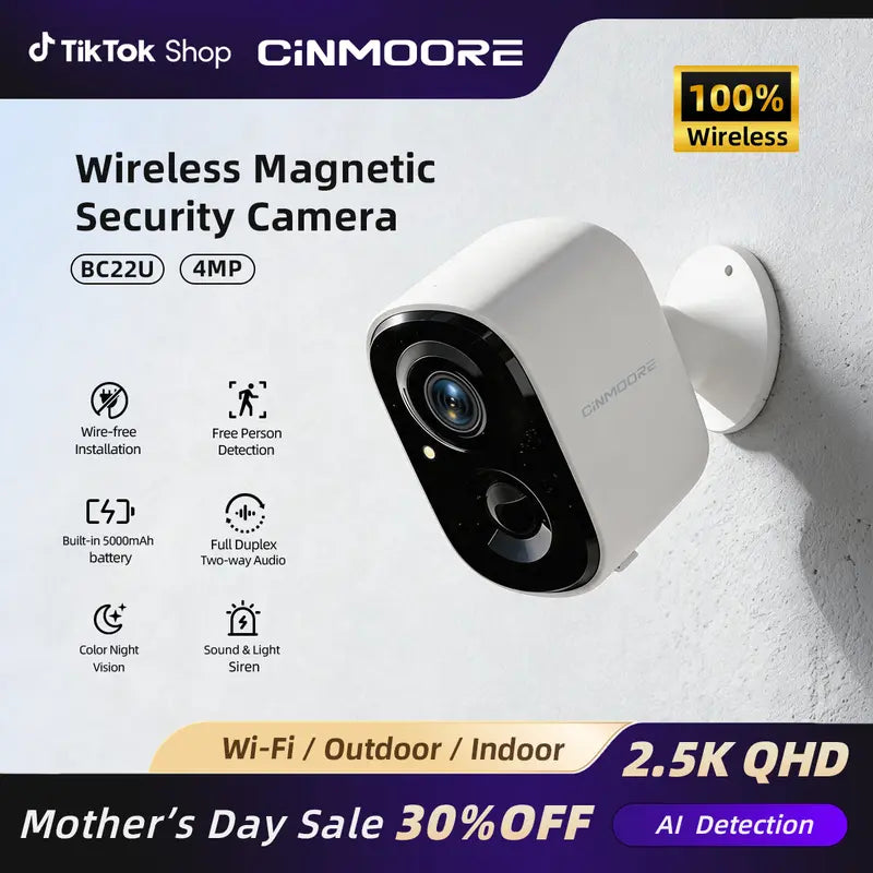 Wireless Smart Security Camera