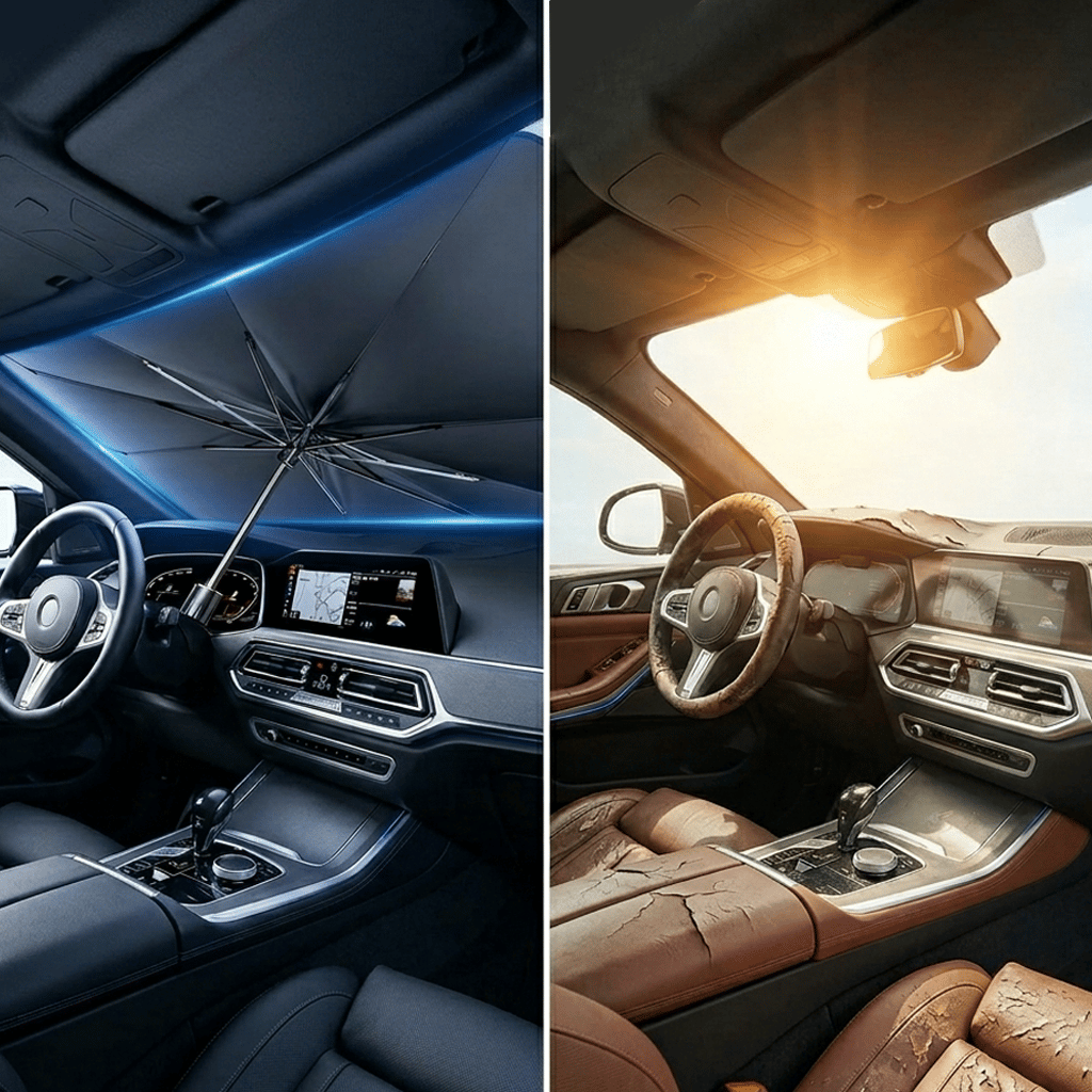 🔥SUMMER HOT SALE-🚗Universal Portable Car Windshield Sunshade