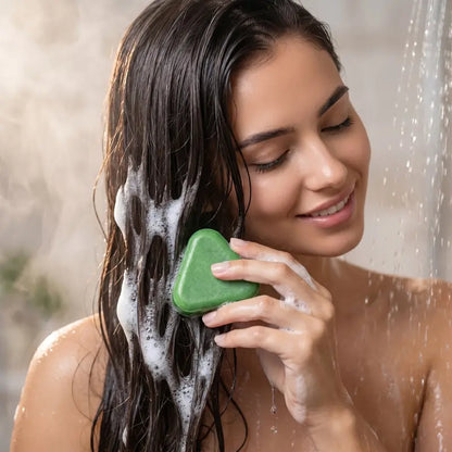 Anti Hair Loss Shampoo Soap with DHT Inhibitors of Polygonum Multiflorum Ginseng & Tea Tree Oil