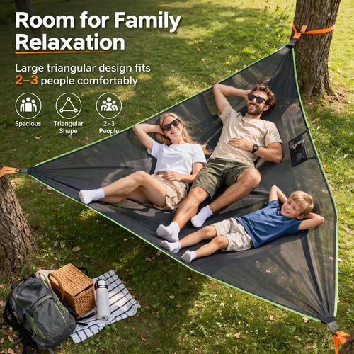 🏕️ Triangular Camping Hammock