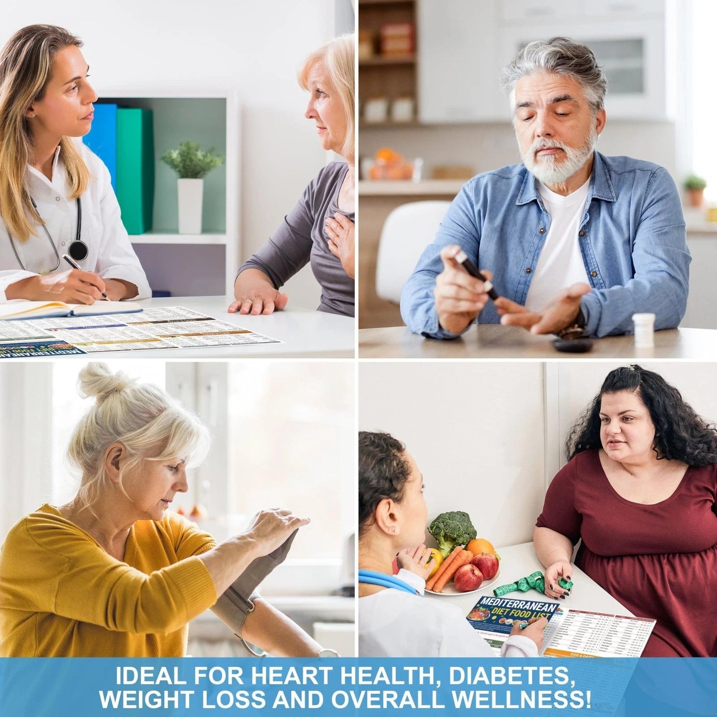 🔥3-Pack Mediterranean Diet Chart Food List 2026, Mediterranean Ingredient Meal Plan