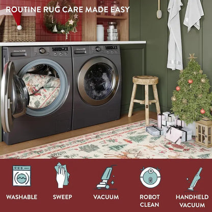 Christmas runner rug