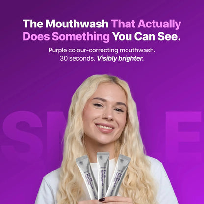 Purple Mouthwash Sachets 20 Pack