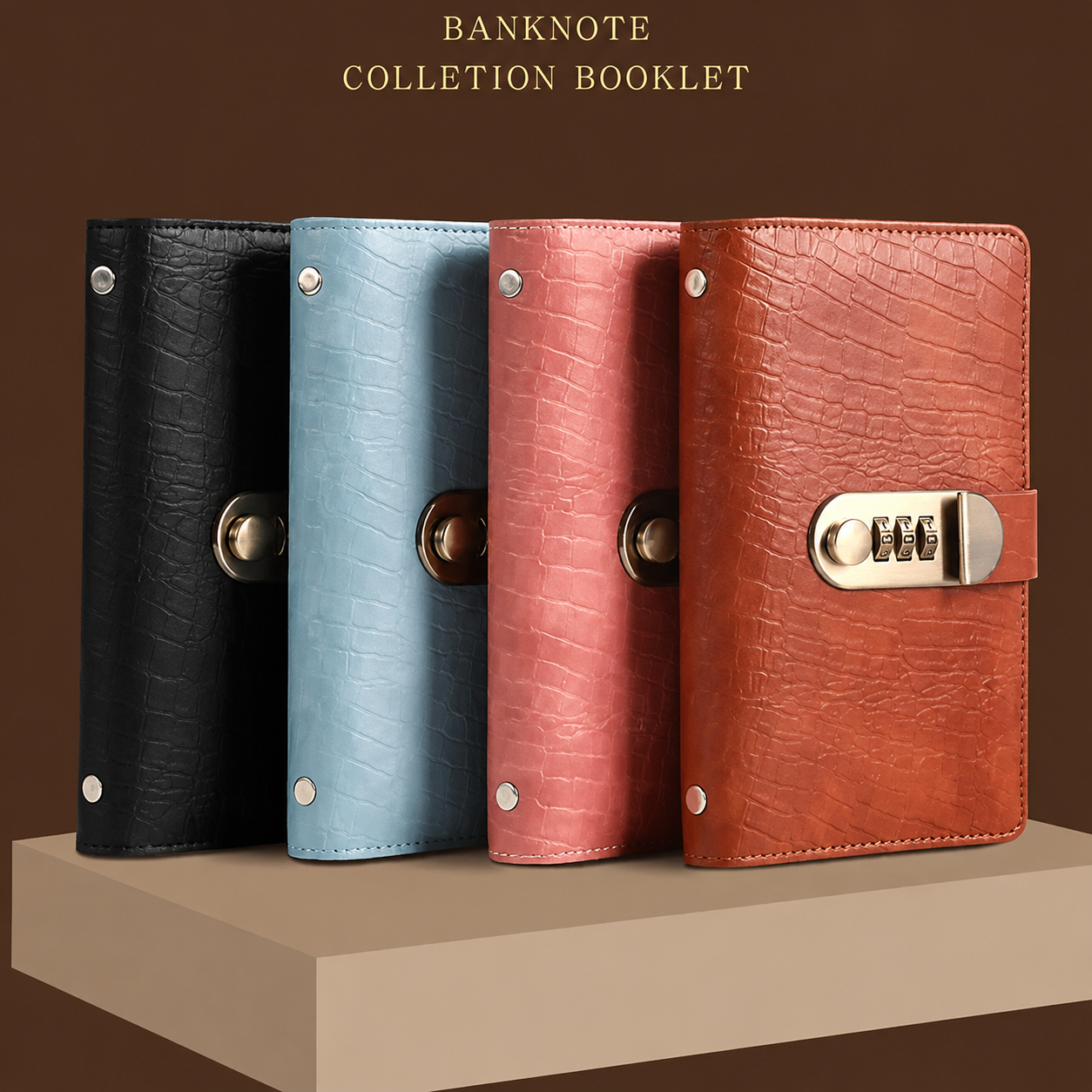 🔒100 Transparent Pocket Currency Collectors Album