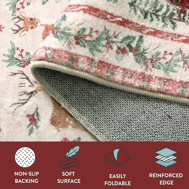 Christmas runner rug