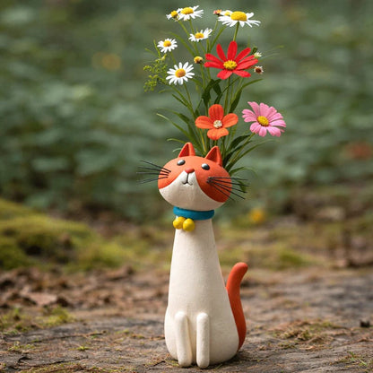💖🎁2026 Mother's Day Gifts--😻Unique Cat Shaped Flower Vase