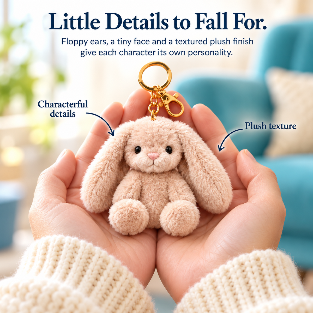 🎄 24-Day Plush Advent Calendar – 24 Cute Christmas Keychain Surprises 🎁
