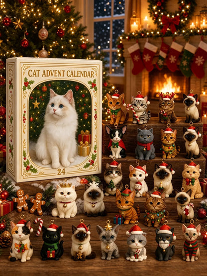 🎄💥Advent Calendar 2026 Cat Advent Calendar - Giftfor Adults Friends CatOwners and Lovers Christmas Holiday Countdown Gift🐈