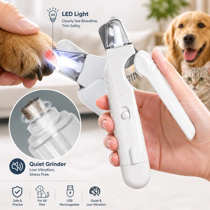 Dog & Cat Universal 2-in-1 Paw Trimmer Set