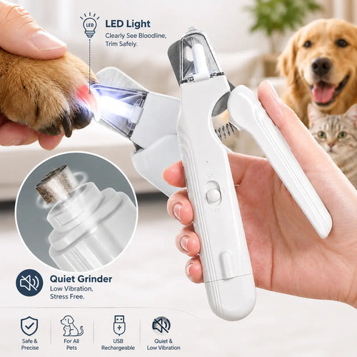 Dog & Cat Universal 2-in-1 Paw Trimmer Set