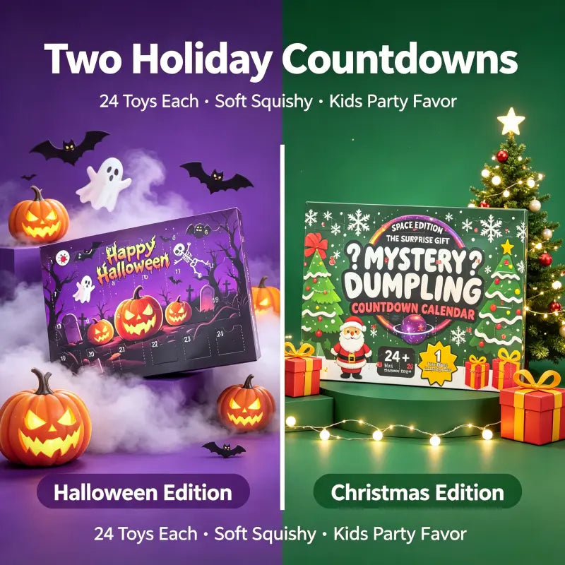 Christmas Squishy Advent Calendar Bundle