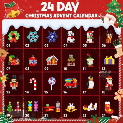 ⏳ FREE SHIPPING🎄24-Day Christmas Surprise Countdown Calendar🎁✨