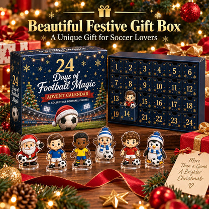 24-Day Christmas Advent Calendar | Football Team Collectible Figures