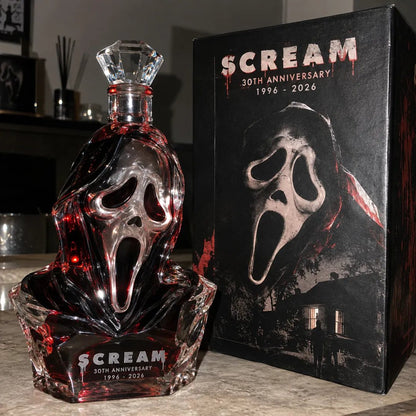 🔪 SCREAM 30th Anniversary Ghostface Collector’s Decanter – 1996–2026
